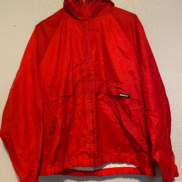 Other - Red Windsor bay wind breaker size large